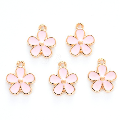 Alloy Enamel Charms ENAM-R059-02A-RS-1
