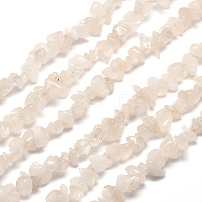 Natural Quartz Crystal Chip Beads Strands G-M205-05-1