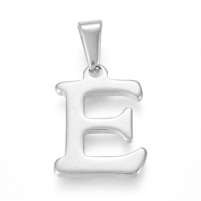 Non-Tarnish 304 Stainless Steel Pendants X-STAS-F106-95P-E-01-1