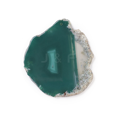 Natural Agate Pendants G-F646-02H-1