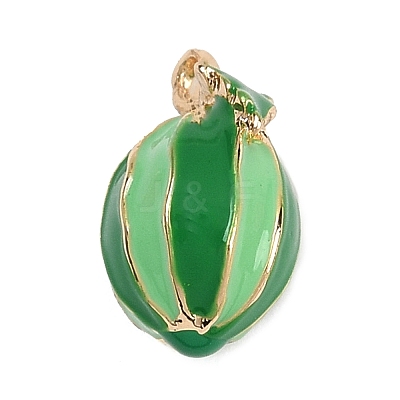 Alloy Enamel Charms PALLOY-S059-01G-A-1
