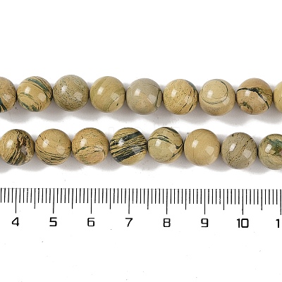 Natural Verdite Stone Beads Strands G-P530-B07-04-1