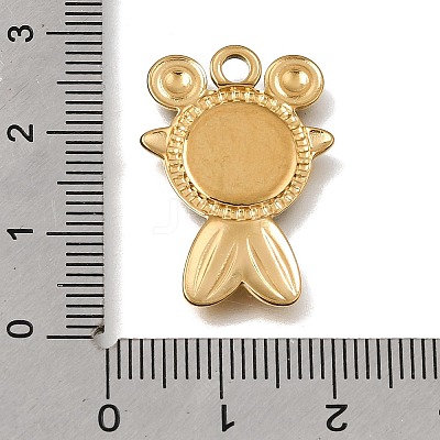 304 Stainless Steel Pendants STAS-N108-87G-03-1