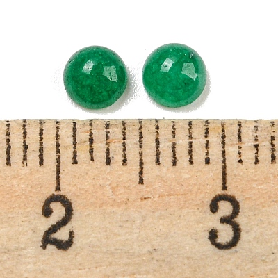 Natural White Jade Dyed Cabochons G-H309-03-33-1