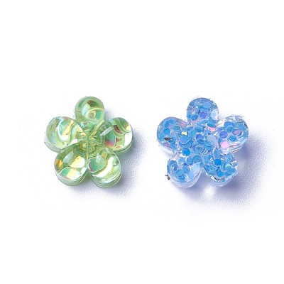 Resin Cabochons X-RESI-F017-07-1