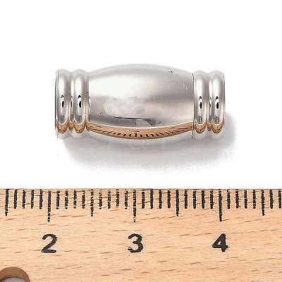304 Stainless Steel Magnetic Clasps STAS-K296-01A-P-1