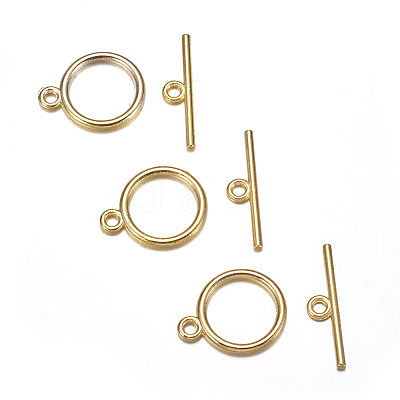 Tibetan Style Toggle Clasps LS-TIBE-A12208-G-NR-1