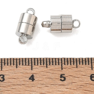 Brass Magnetic Clasp with Loop KK-CBA5585-01P-1