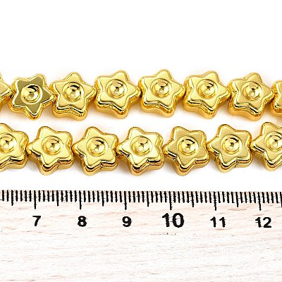 Electroplate Glass Beads Strands EGLA-V001-02G-1