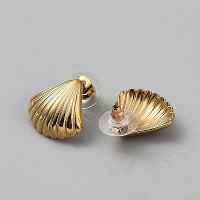 304 Stainless Steel Stud Earrings EJEW-WH0020-48-1