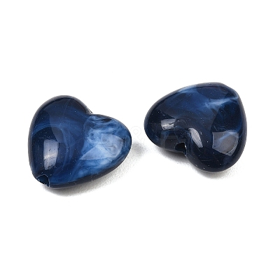 Two-tone Opaque Acrylic Beads AC-CBA8E7E-01H-1
