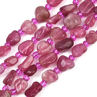 Natural Tourmaline Beads Strands GG-CBA3A44-C02-01-1