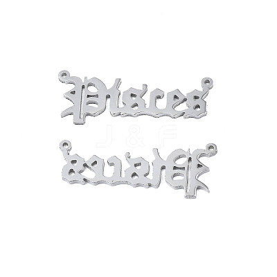 Non-Tarnish 304 Stainless Steel Connector Charms LS-STAS-N095-136E-1
