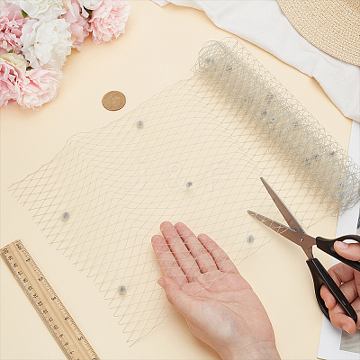 Polyester Bridal Veils DIY-WH0622-071D-1