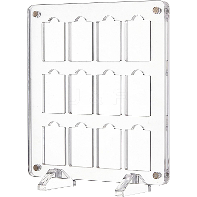Acrylic Display Stands ODIS-WH0002-06-1