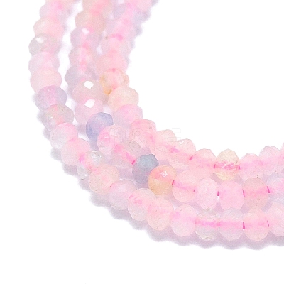 Natural Morganite Beads Strands G-G106-A20-01-1