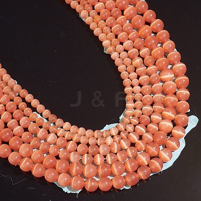 Round Cat Eye Beads G-SZ0001-80C-1