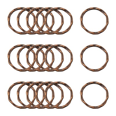 Tibetan Style Linking Rings X-PALLOY-A017-R-FF-1