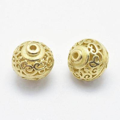 Brass Filigree Beads KK-K186-84C-RS-1