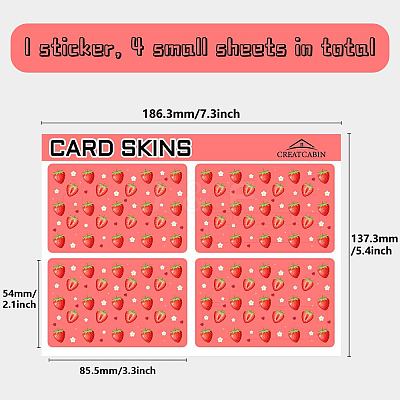 PVC Plastic Waterproof Card Stickers DIY-WH0432-194-1