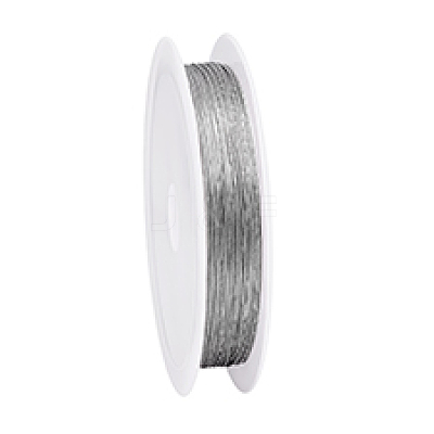 Tiger Tail Wire 304 Stainless Steel Beading Wire TWIR-WH0002-24A-1