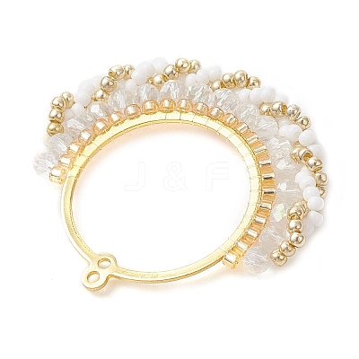 Glass Pendants PALLOY-MZ01278-02-1