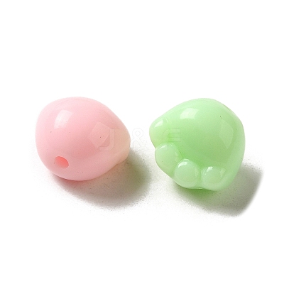Opaque Acrylic Beads SACR-G038-01-1