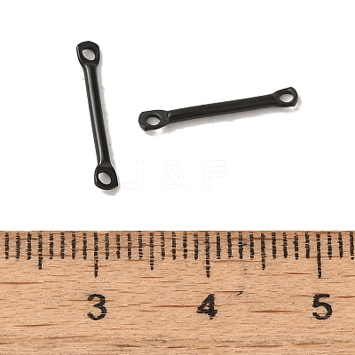 304 Stainless Steel Connector Charms STAS-Q323-06B-EB-1