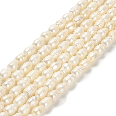 Natural Cultured Freshwater Pearl Beads Strands PEAR-E016-166-1