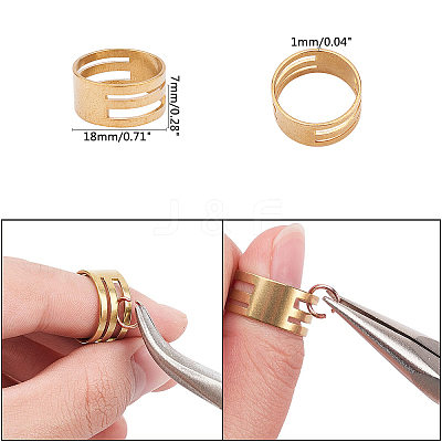 Iron Open Jump Rings IFIN-PH0024-59A-1