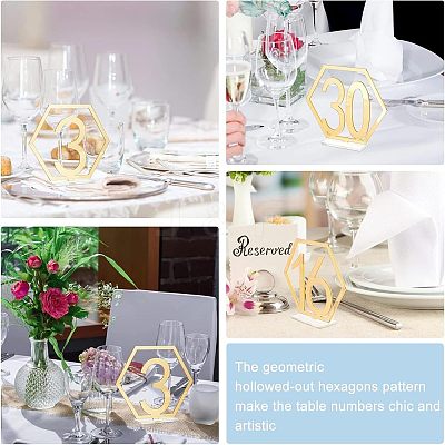 40Pcs Acrylic Display Holder Sets AJEW-NB0002-67-1