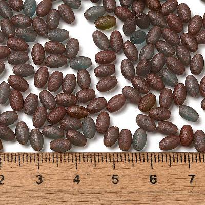 Transparent Colours Glass Seed Beads SEED-F006-03A-12-1
