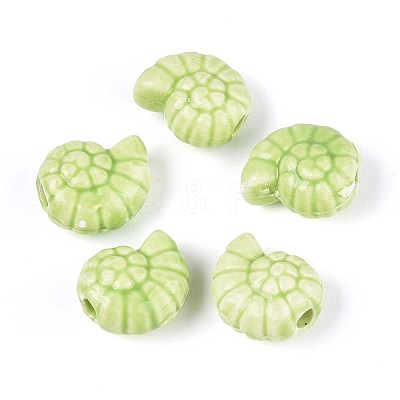 Handmade Porcelain Ceramic Beads PORC-T133-25D-1