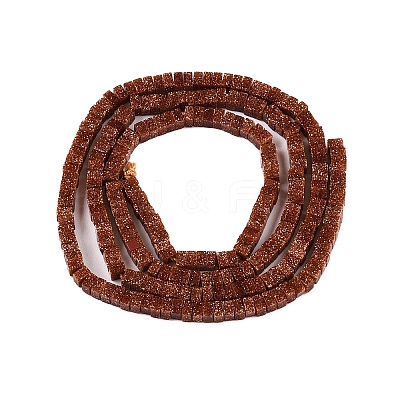 Synthetic Goldstone Beads Strands G-N342-75-1