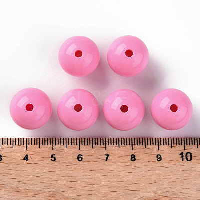Opaque Acrylic Beads X-MACR-S370-C16mm-A02-1