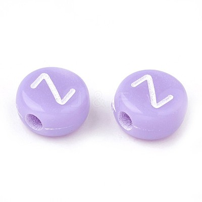Opaque Acrylic Beads MACR-S273-11-1