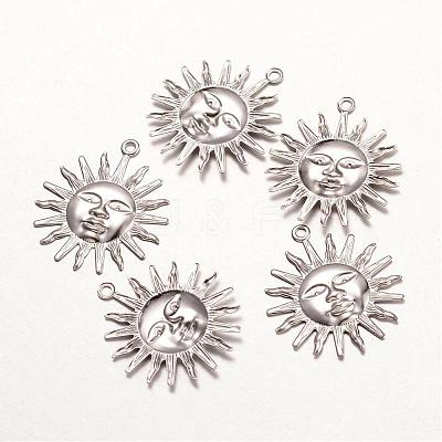 Tarnish Resistant 316 Surgical Stainless Steel Pendants STAS-K096-19P-1