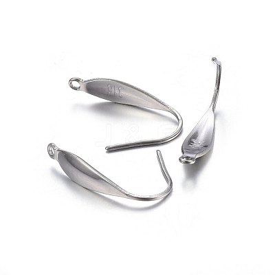 Tarnish Resistant 316 Surgical Stainless Steel Earring Hooks X-STAS-P210-17P-1