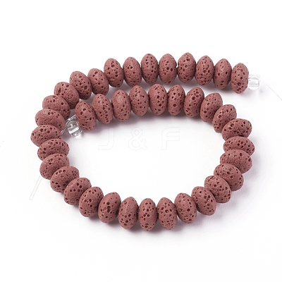 Natural Lava Rock Beads Strands G-F671-01A-10-1