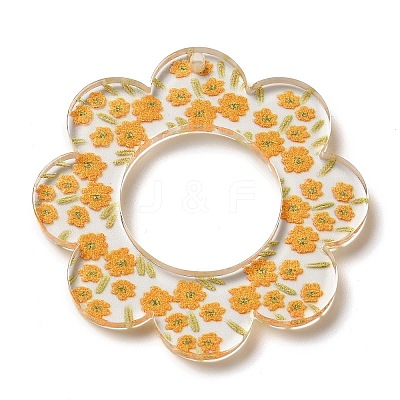Acrylic Pendants OACR-O007-04B-1
