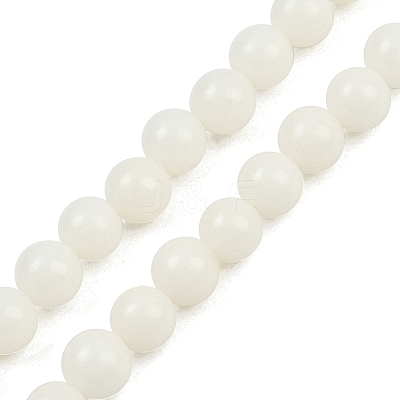 Natural Bodhi Root Beads Strand WOOD-B010-C02-8mm-1