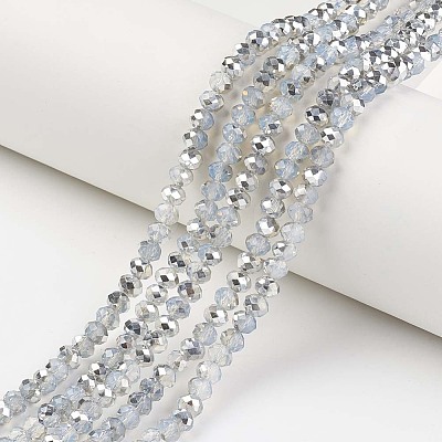Electroplate Glass Beads Strands LS-EGLA-A034-J6mm-M05-1