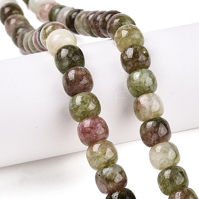Dyed Natural White Jade Beads Strands G-T138-151-1