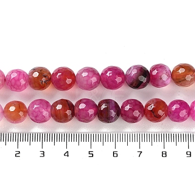 Natural Agate Beads Strands G-M437-C01-01J-1