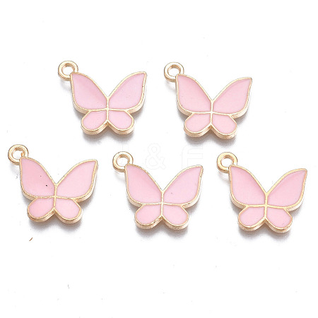Alloy Enamel Pendants ENAM-T016-23D-RS-1