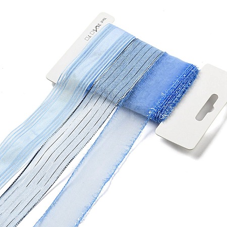Polyester & Polycotton Ribbons Sets SRIB-G010-01B-01-1