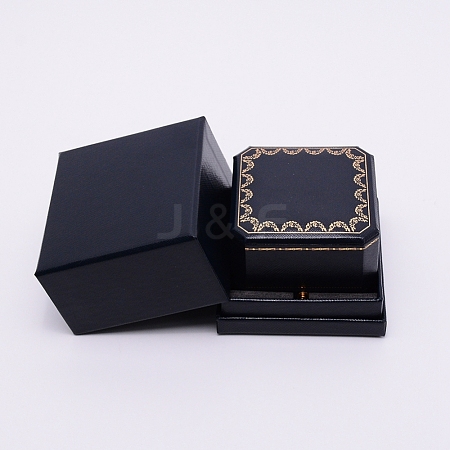 Leatherette Paper Box CBOX-WH0008-01-1
