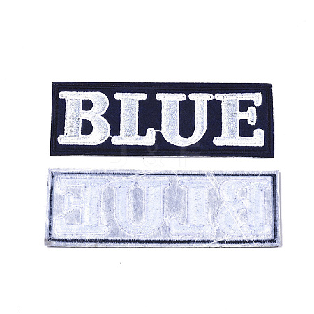 Computerized Embroidery Cloth Iron on/Sew on Patches LS-X-DIY-S040-055-1