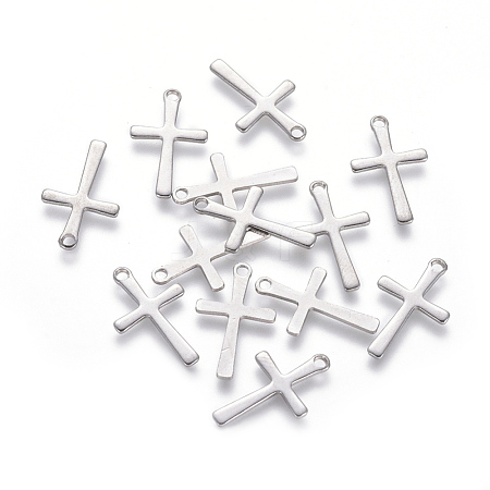 Tarnish Resistant 201 Stainless Steel Pendants STAS-L233-083P-1