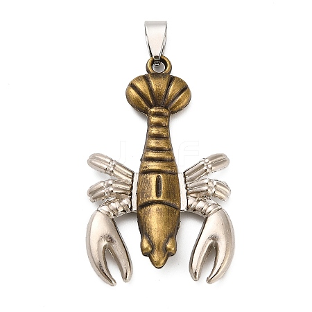 Tibetan Style Alloy Pendants LS-FIND-C081-01A-02-1